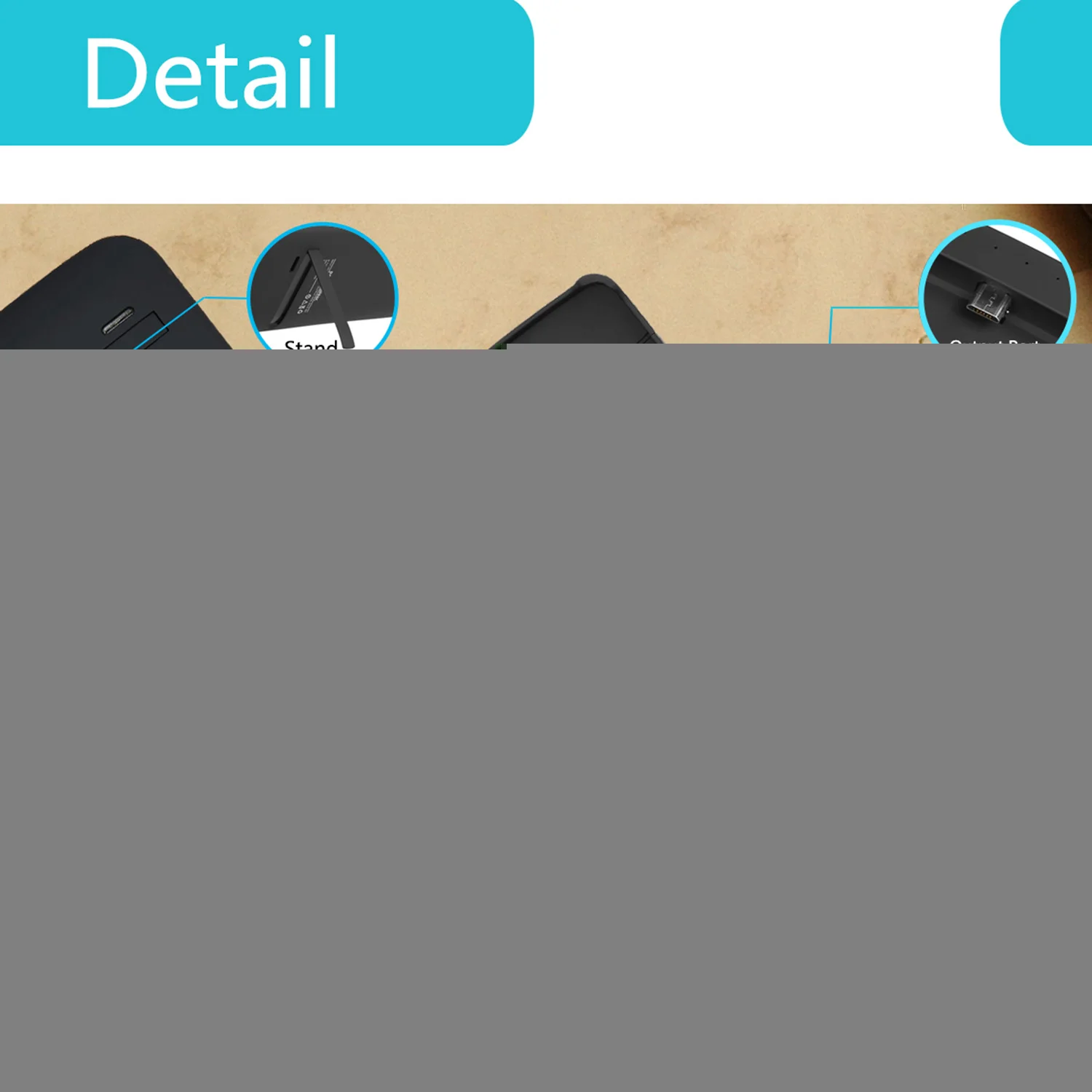 3200 мАч расширенный аккумулятор резервного копирования зарядное устройство