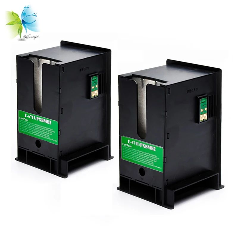 Резервуар для обслуживания WINNERJET T6711/коробка с чипом сброса Epson ET-16500 WF-3540