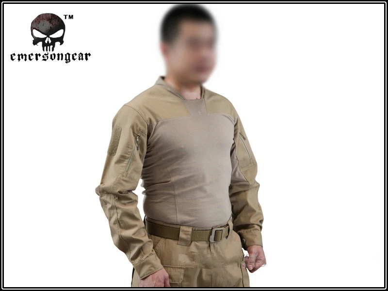 Рубашка для боевых действий Emerson Arc Style LEAF Talos LT Half Shell черная MC CB OD AOR1 AOR2|aor2 combat shirt|aor2