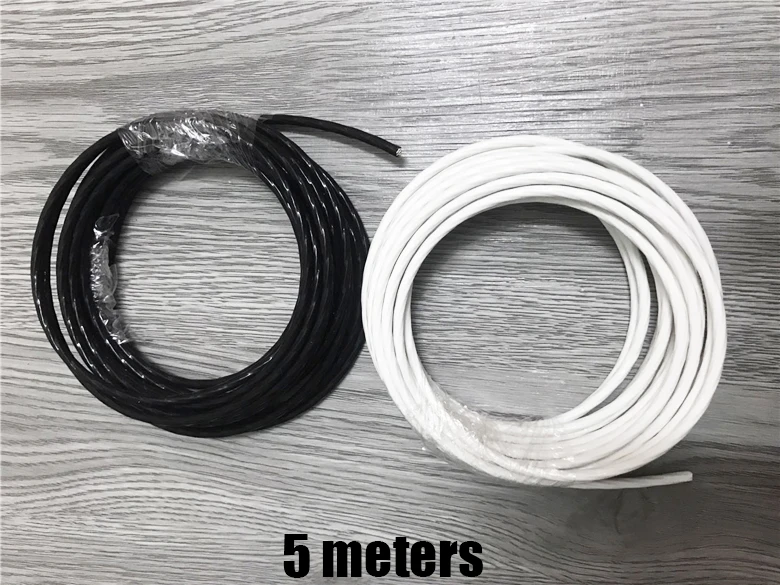 UL10064 одиночный провод 24 AWG многоцветный посеребренный многожильный телфлоновый провод 10 метров PTFE высокотемпературный сигнальный кабель