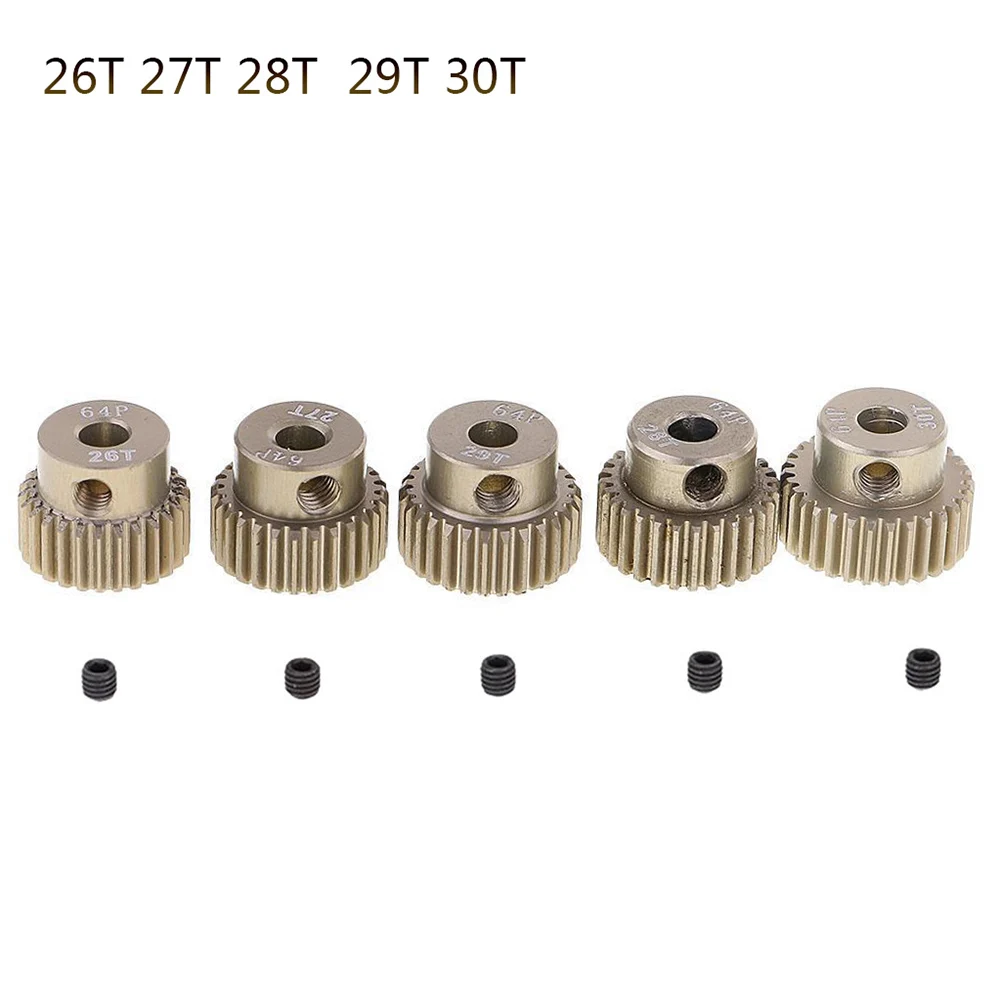 64DP 3,175 мм 21T~ 50T Шестерня двигателя шестерни для 1/10 RC бесщеточный автомобильный двигатель