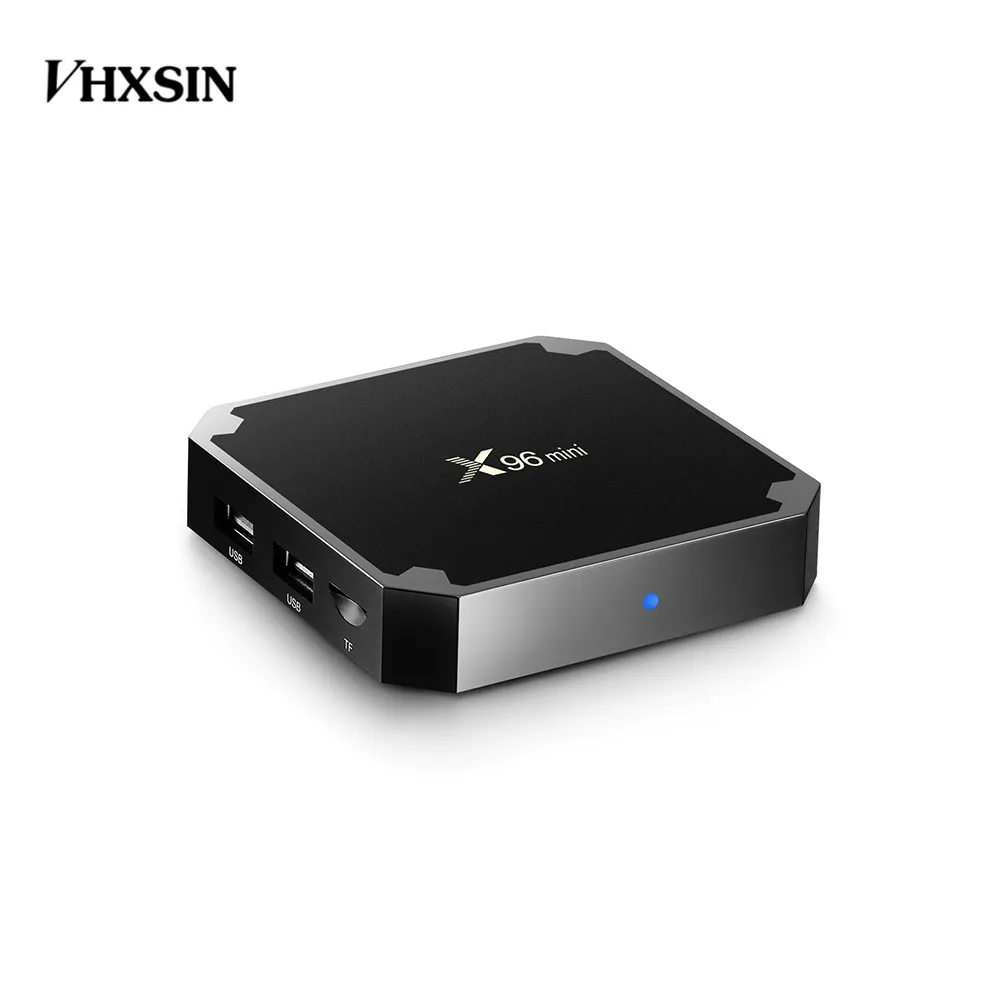 VHXSIN X96 мини-10 шт. Мини Android 9 0 ТВ Box Amlogic S905W Quad-core 64 бит DDR3 1 ГБ 8 в формате 4K UHD Wi-Fi и LAN VP9