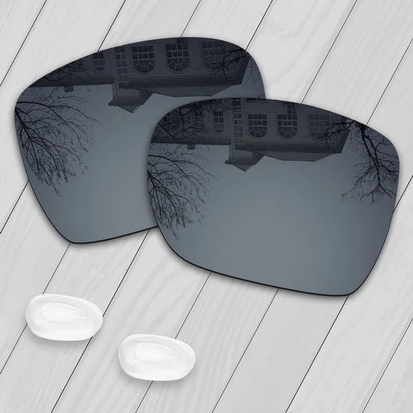 Black IR-Nose pads E.O.S поляризованные улучшенные Сменные линзы для солнцезащитных очков с отклонением от Окли-несколько вариантов - Цвет линз: Black IR-Nose pads