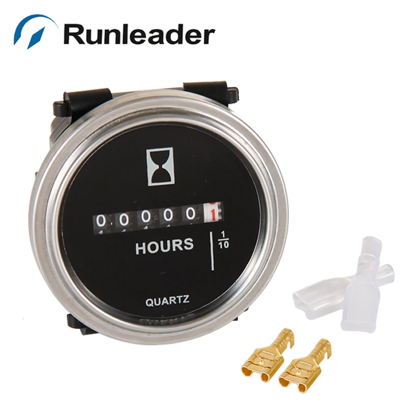 Runleader DC 6 80V круглый счетчик часов для вилочного погрузчика морской Мотокросс