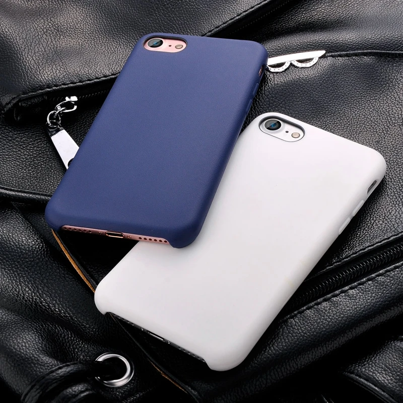 Retro Luxury High Quality Original Rubber Skin Case For iPhone 7 7S Ultra Slim Soft Silicone Cover Plus TPU Cases |