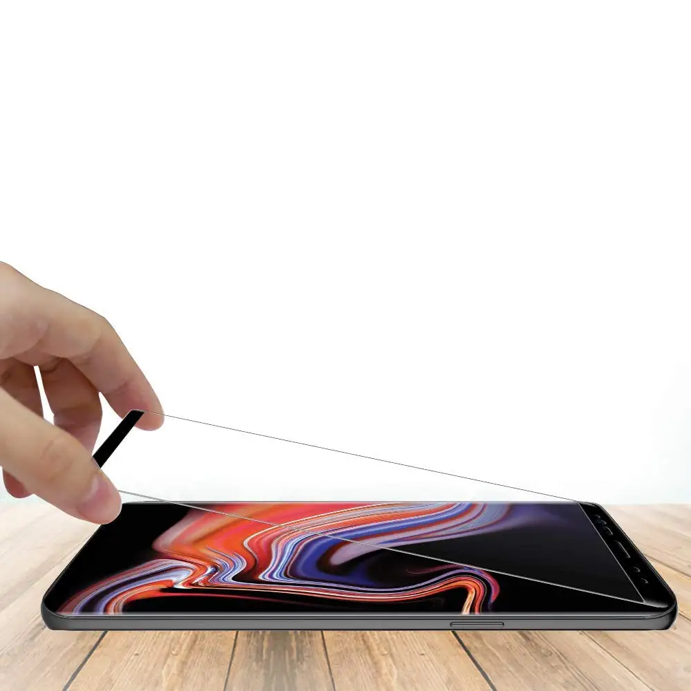 3D закаленное стекло для Samsung Galaxy Note 8 Note9 S8 s9 Plus Защитное экрана пленка с полным