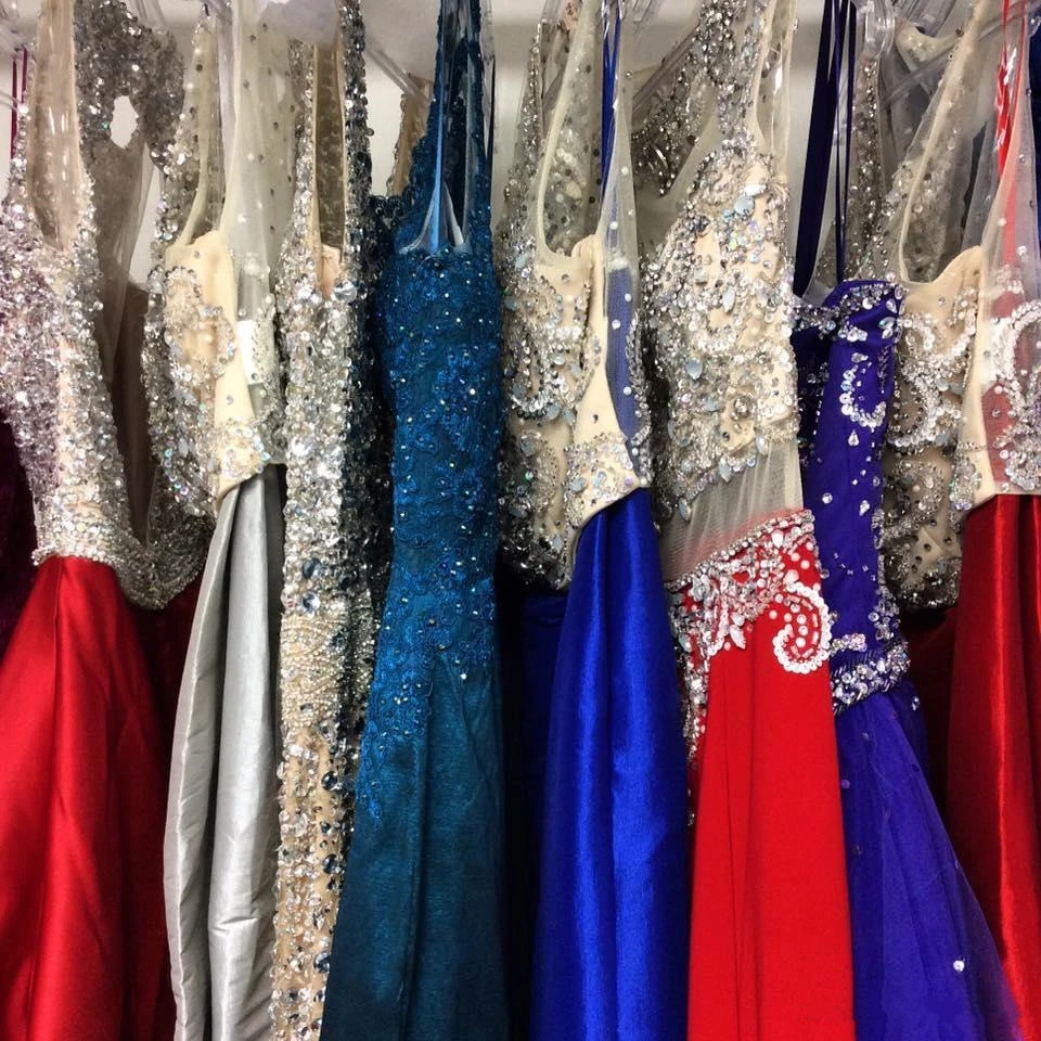 Black Girl Mermaid Reflective Prom Dresses 2019 Long Sleeve Lace Applique Blue Formal Evening Dress Party Gowns robe de soiree