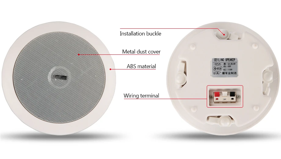 Oupushi ks812b Wi-Fi потолочные колонки активные роговые настенные колонки trumpetto домашний кинотеатр/pa система/семейная фоновая музыкальная система