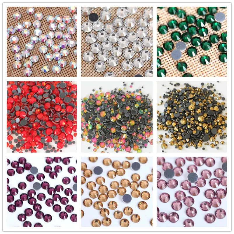 ZOTOONE 1440 шт DMC чешские Стразы для одежды с плоской задней стороной стеклянные