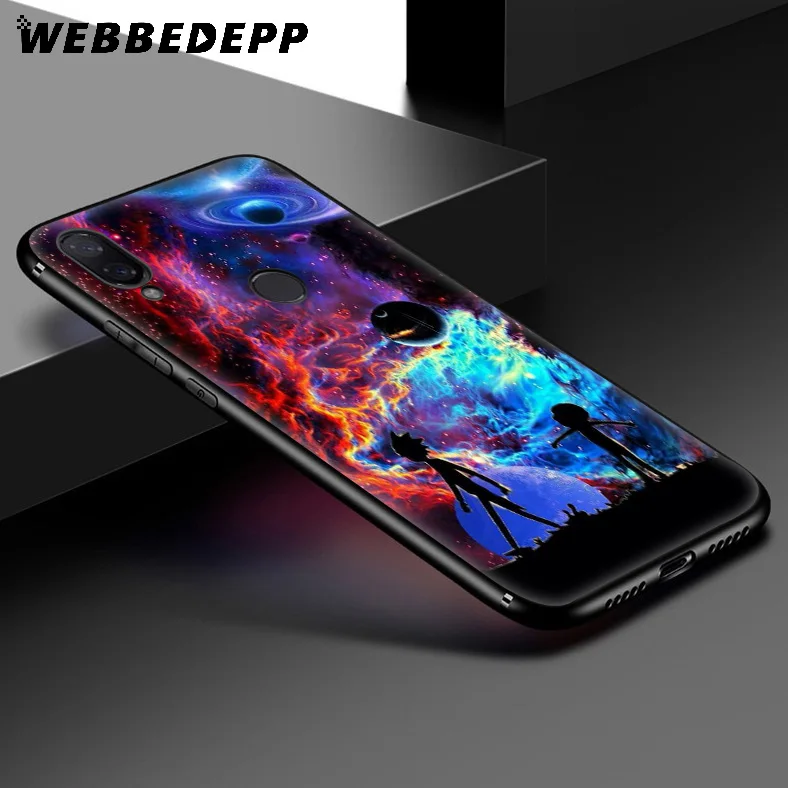 Мягкий силиконовый чехол WEBBEDEPP Рик и Морти redmi аниме для Xiaomi redmi GO 4A 4X5 5A 6 6A S2 Note 4 4X5 6 5A 7 Pro Plus Prime