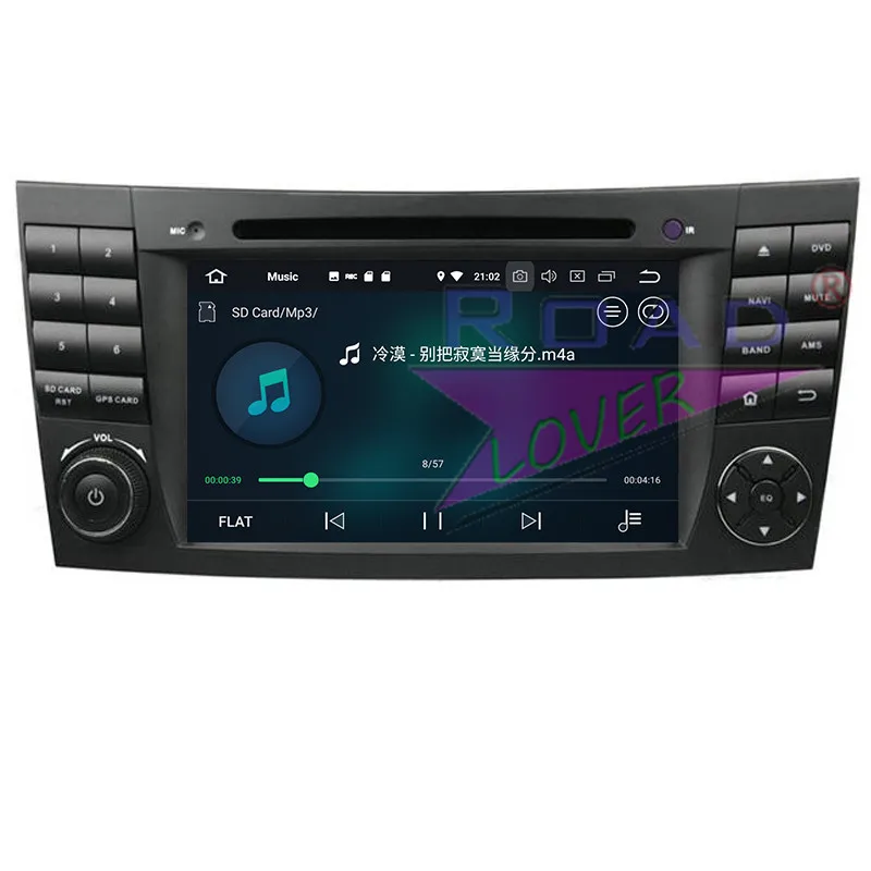 Roadlover Android 9,0 автомобильный dvd-плеер gps для Benz E-Class W211(2002-2008) CLS W219(2004-2008) G-Class W463(2001-2008) стерео
