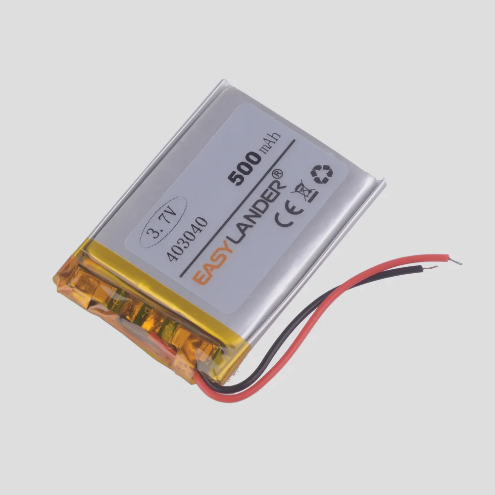 403040 3 7 V 500mAh литий-полимерный литий-ионный аккумулятор для mp3 mp4 mp5 браслет с