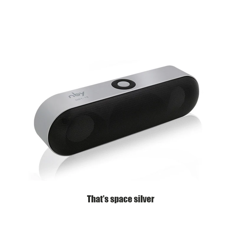 Мини динамик HAOBA super портативный беспроводной с Bluetooth и 3D стереозвуком объемная