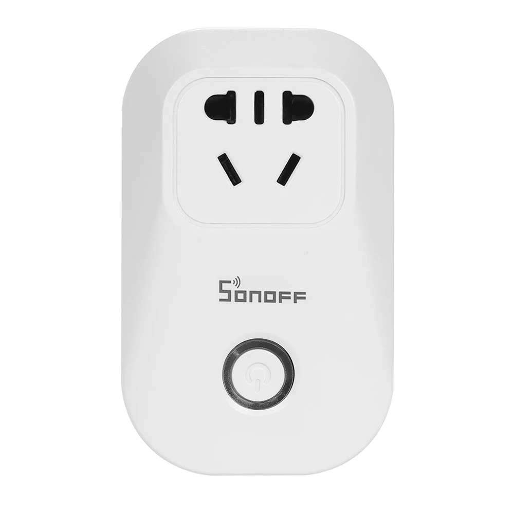 SONOFF S20 ITEAD умная Wi-Fi розетка беспроводное приложение дистанционное управление Умный дом розетка таймер переключатель для Amazon Alexa Google домашняя вилка - Комплект: AU Plug
