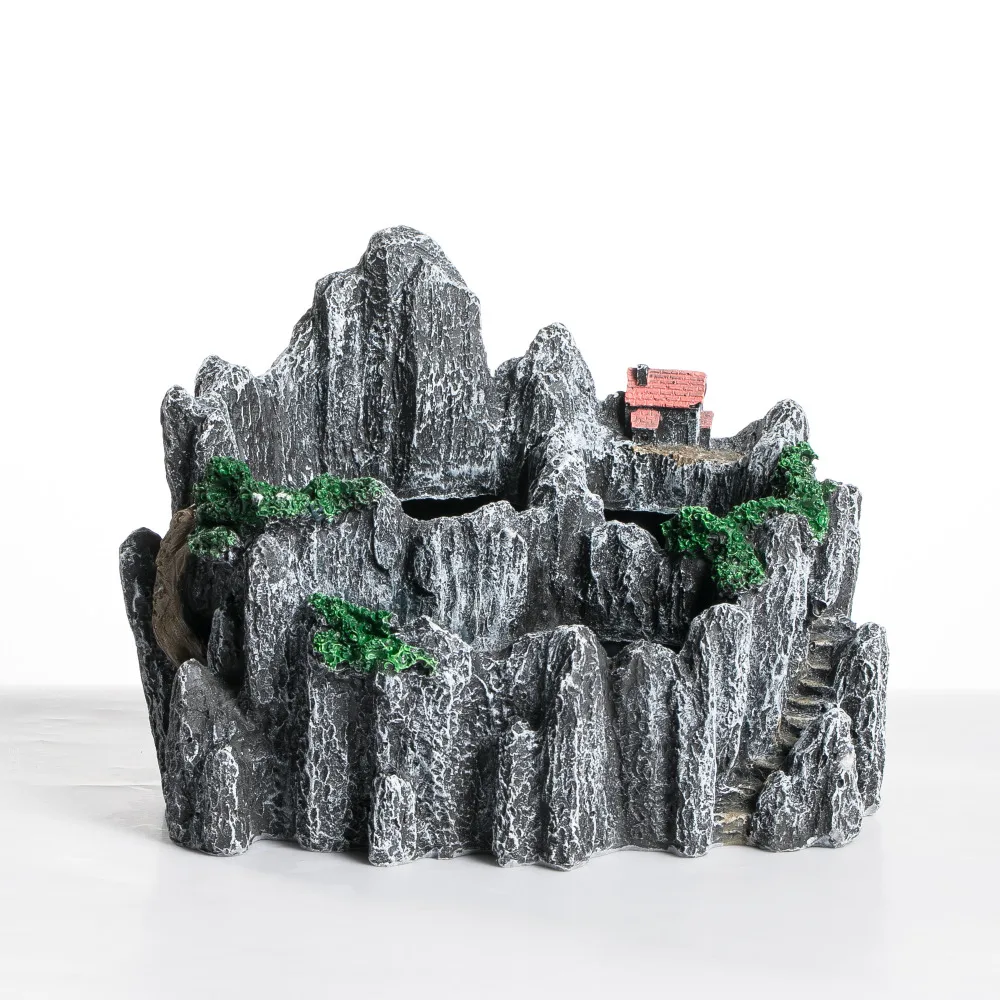 Морден Сказочный Сад разбитое ведро из смолы цветочный горшок вертикальная