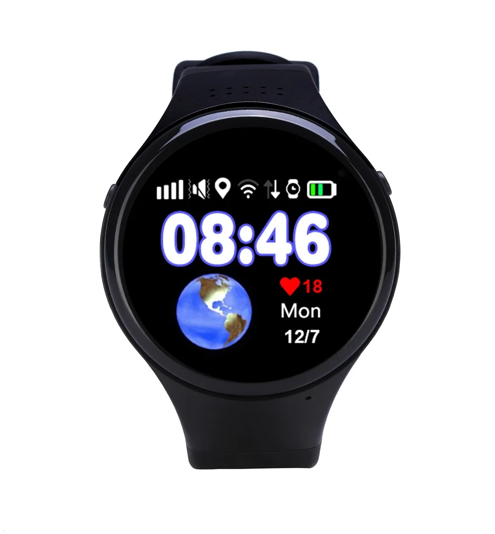 1 шт. супер часы с системой слежения gps для детей старый человек T88 Смарт SOS