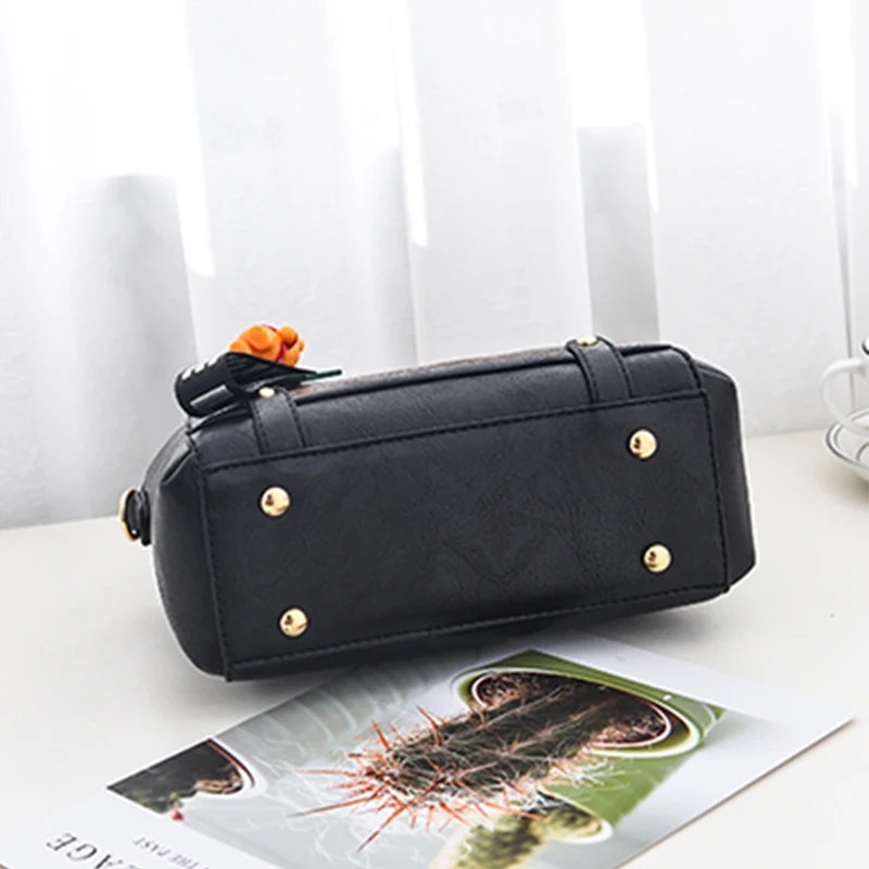 Kisstyle Винтаж кожа Для женщин сумки большой Ёмкость женский портфель на ремне