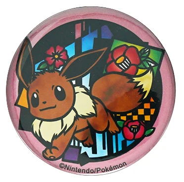 Pocket Monster аниме Mimikyu Volpix Snorlax Gengar Pikachu Eevee Espeon Umbreon Gyarados Mewtwo Rowlet металлический значок брошь на булавке - Окраска металла: 06 Eevee