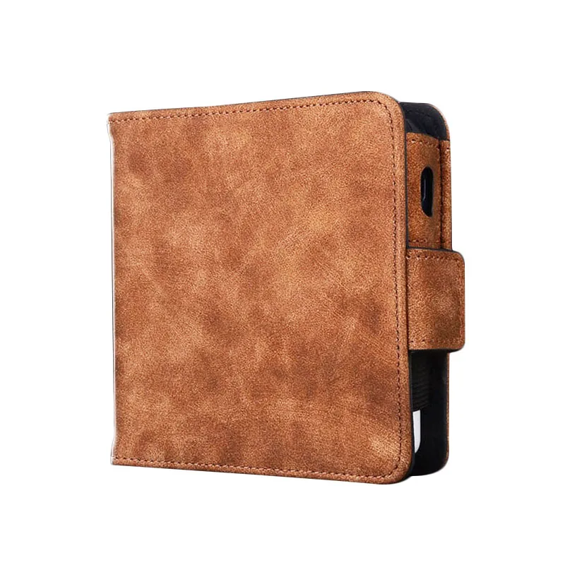 Чехол-Кошелек, мешочек с держателем, чехол-бумажник, чехол для Iqos 2,4 Plus из искусственной кожи чехол - Цвет: 06yellow