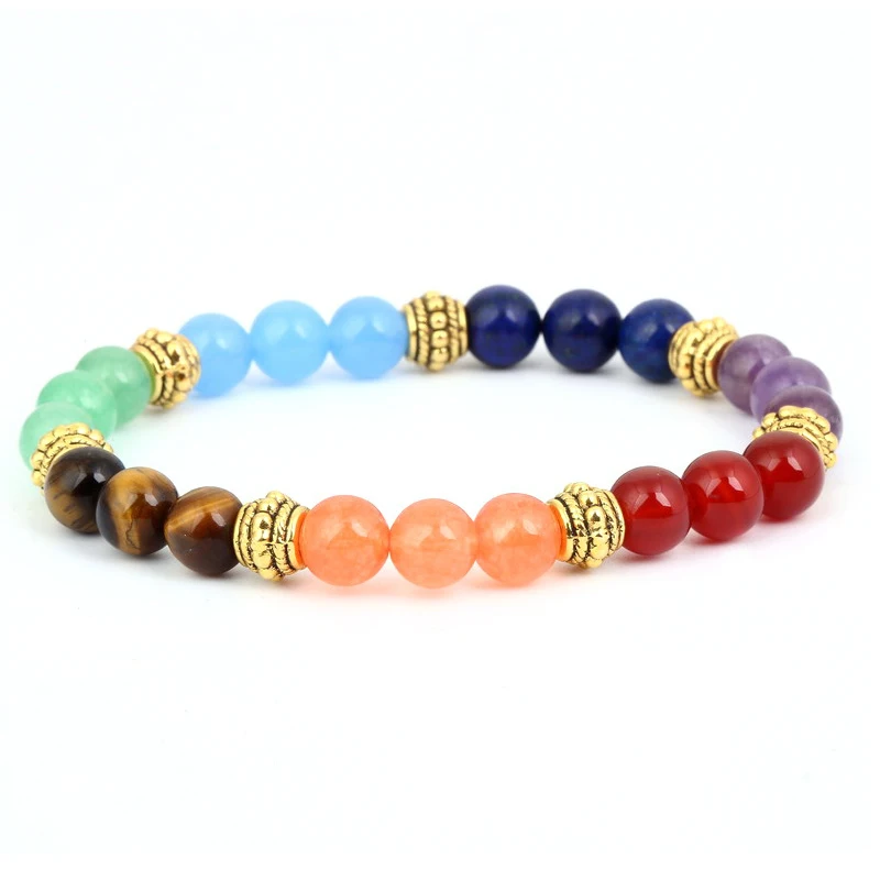 Joldhaf Fashion Style Healing Beade Bracelet Jewelry For Women And Men Natural Lava Stone FF15 | Украшения и аксессуары