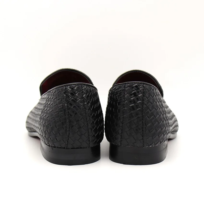 Мужские Кожаные Мокасины BIMUDUIYU коричневые повседневные в итальянском стиле на