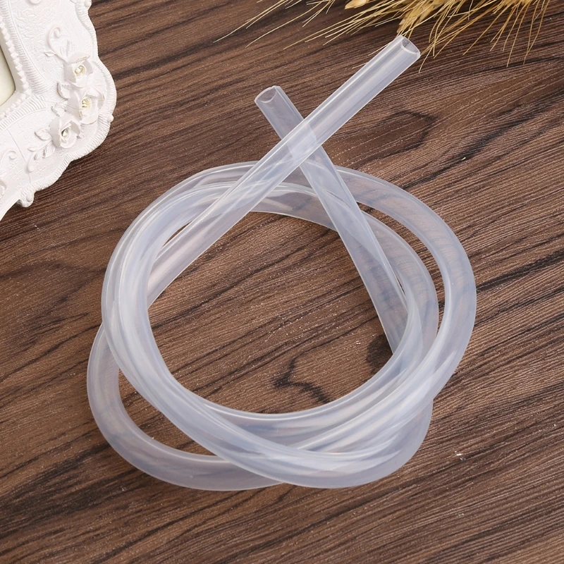 

6mm x 9mm Silicone Tube Hose Translucent Tube Food Grade Non-toxic Soft Rubbe
