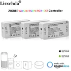 Светодиодный контроллер ZIGBEE bridge, RGBRGBWRGB + CCT 1224В постоянного тока, светодиодный контроллер Zigbee APP, контроллер ZLL, совместимый светодиодный светодиодным ECHO