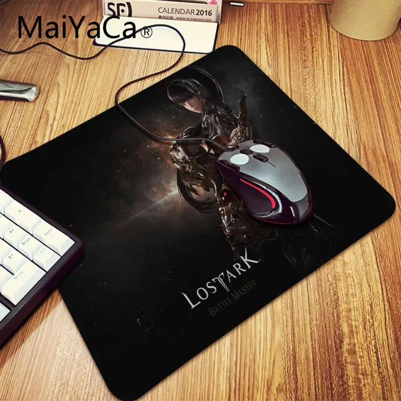 Lock Edge 18x22cm Maiyaca LOST ARK, офисные мыши, геймерский мягкий коврик для мыши, игровой коврик для мыши, xl, скоростная клавиатура, коврик для мыши, для ноутбука, ПК, ноутбука, Настольный коврик - Цвет: Lock Edge 18x22cm