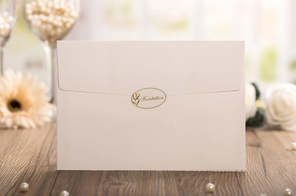 Деревенские свадебные приглашения белые кружевные пригласительные открытки