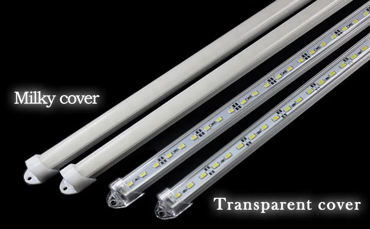 50 см 5630 бар свет DC12V Жесткий Газа Бар Свет 36leds супер яркий + u алюминиевый профиль