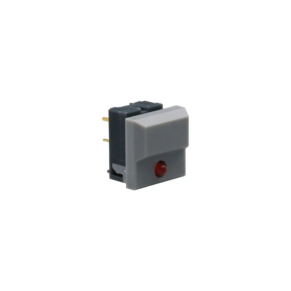2 шт. PB86 B1 Singal лампа мгновенный 6Pin SPDT PCB широкая крышка Кнопка Такт переключатель