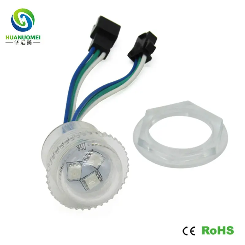 Пиксельный светодиодный модуль s 5050 smd SM16703 26 мм 3 светодиода 12 В|pixel led module|addressable