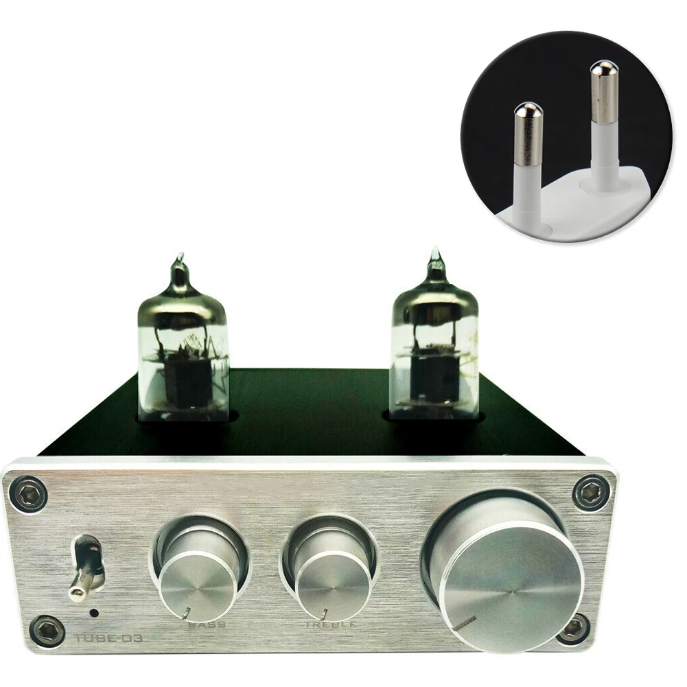Phono наушники HIFI Универсальный мини 6k4 трубка вакуумный домашний Предварительный