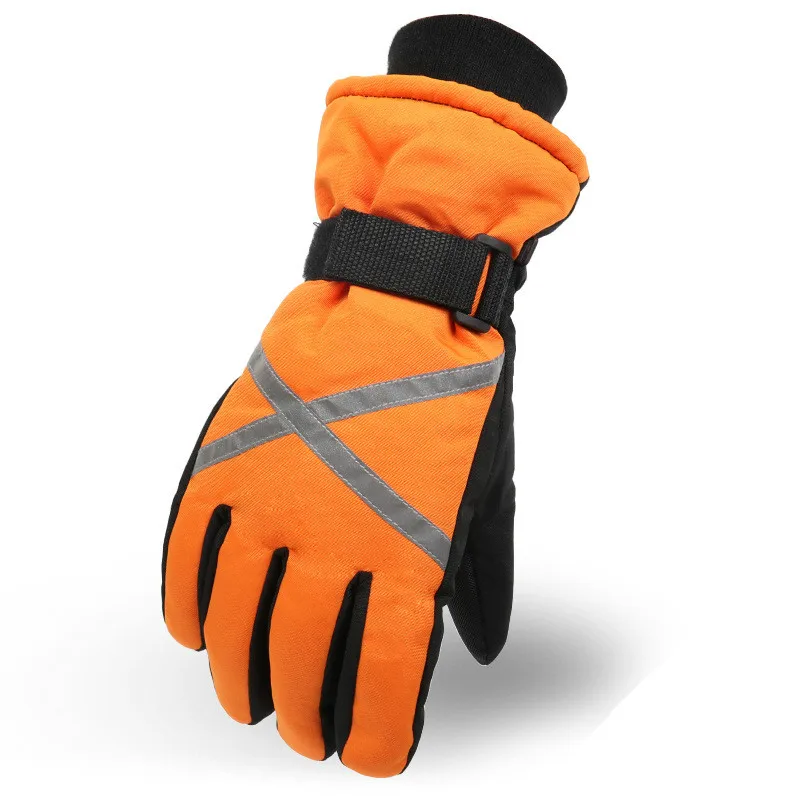 Новые зимние мужские утепленные ветрозащитные теплые лыжные перчатки уличные