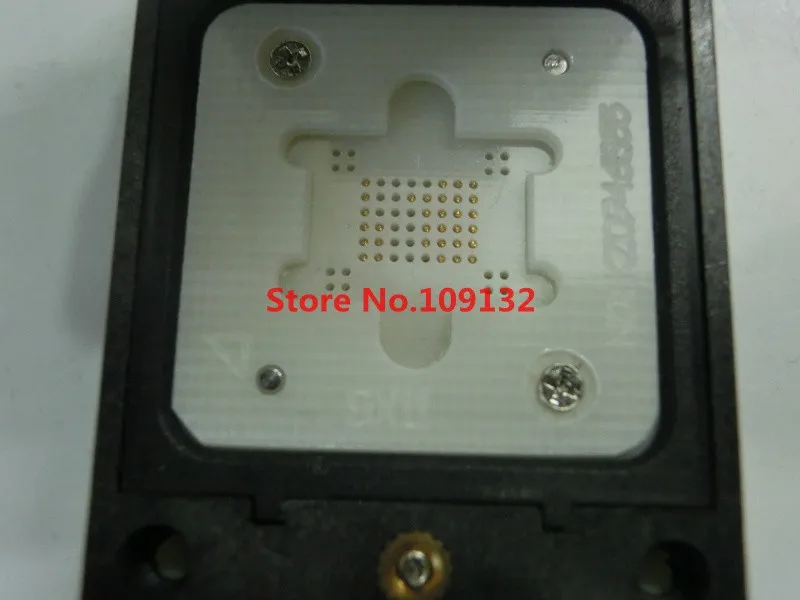 BGA63 0,8 мм IC программатор адаптер/BGA63 IC тестовая розетка/BGA63 до 48 горящая розетка/BGA63 два 9*11 мм 10,5*13,5 мм матрица