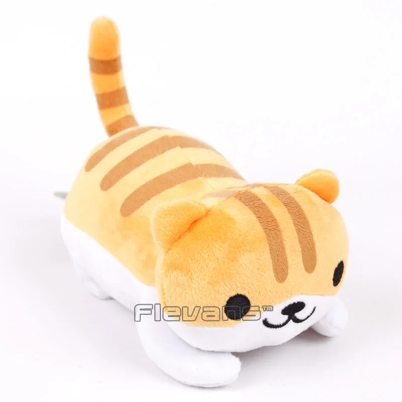 Мультфильм милый Neko Atsume кошка подушка плюшевые игрушки мягкие чучело куклы серый/желтый