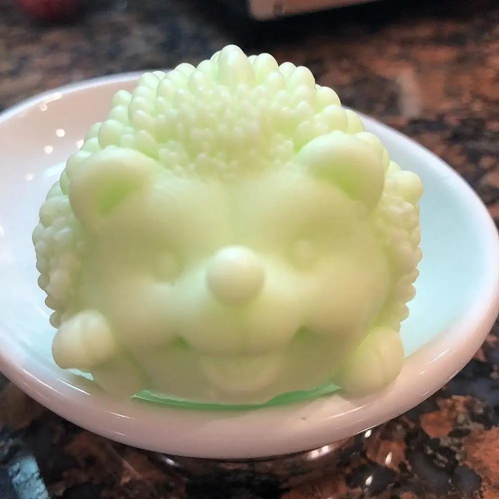 Формы для мыла Hedgehog силиконовая форма ручной работы формы ароматических восковых свечей в виде