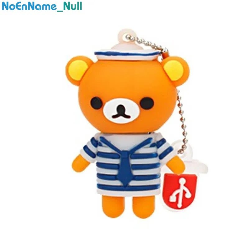 Милый медведь тип Usb диск memory stick Флешка 128 г USB 2,0 4 ГБ 8 ГБ флеш-накопитель 16 ГБ 32 ГБ 64 Гб Usb мультяшка флэш-накопитель праздничный подарок