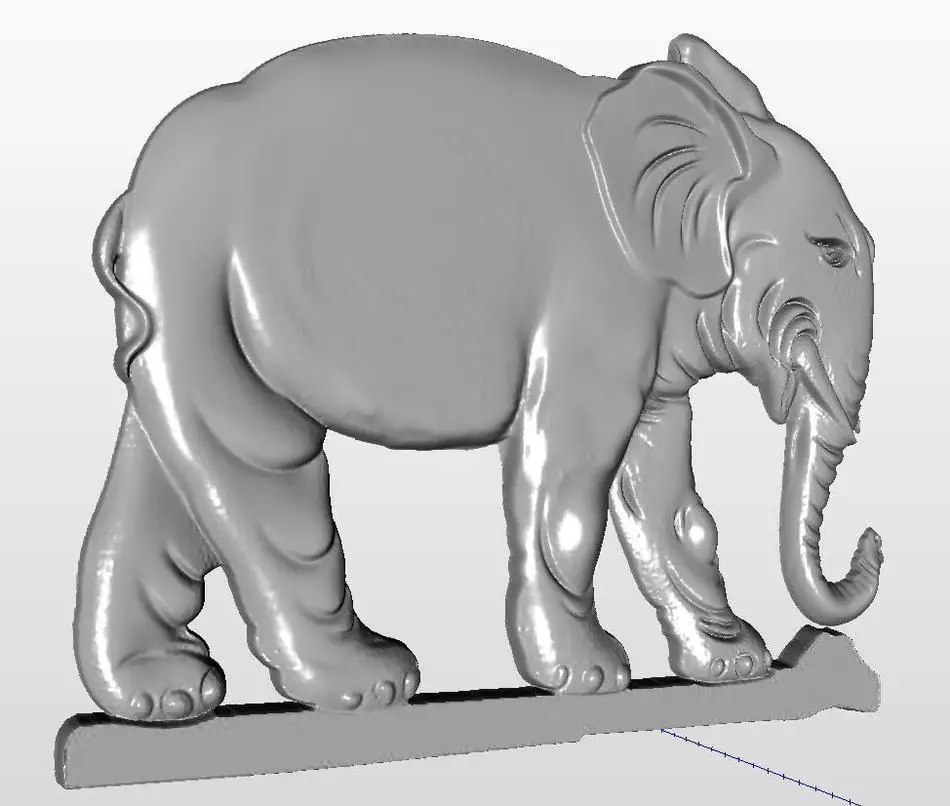 3d модель elephant_4 рельеф для ЧПУ в формате STL файл | Инструменты
