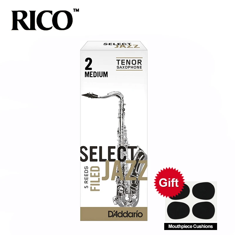 RICO Select Jazz тенор Sax тростники/Саксофон Bb язычки соответствие сила 2 м/2 ч/3S 5 шт. в