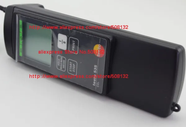 Testo 535 качество воздуха в помещении метр CO2 измерительный прибор с фиксированной
