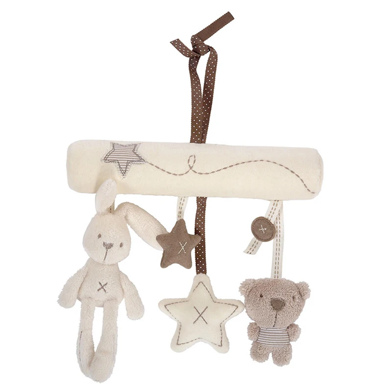 Детская Регулируемая коляска детский кролик со звездами подвесные игрушки для