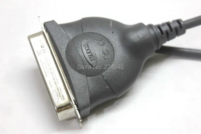Б/у оригинальный кабель-адаптер F5U002 USB для параллельного принтера 6 футов Epson LQ630