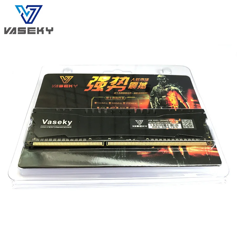 Vaseky ram DDR3 4 ГБ 8 памяти рабочего стола 1600 МГц 1333 PC3 12800 | Компьютеры и офис