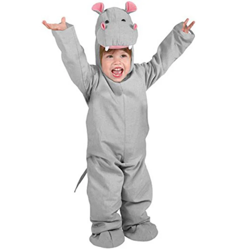 

Kids Baby & Child Cute Hippo Cosplay Costume Wild Animal Halloween Christmass Party Costume