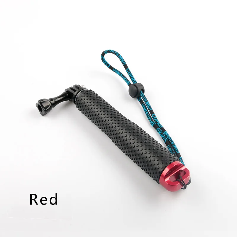 19inch Red 43 дюймов Алюминиевый Дайвинг монопод для GoPro Hero 6 5 7 8 черный штатив Session Sjcam Sj7 Yi 4K Экшн-камера селфи палка для Go Pro - Цвет: 19inch Red