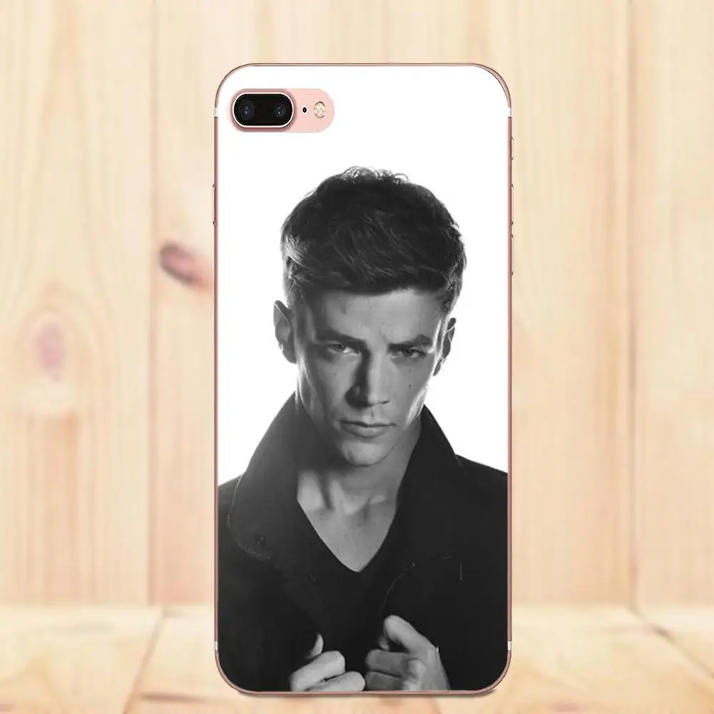 Maerknon Grant Gustin для Galaxy Alpha Core Prime Note 4 5 8 S3 S4 S5 S6 S7 S8 S9 mini edge Plus Мягкий ТПУ индивидуальный