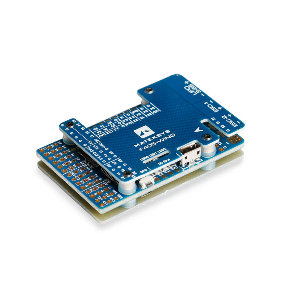Matek MatekSys F405 WING STM32F405 управления полетом с INAVOSD MPU6000 BMP280/Поддержка кулон крыльями