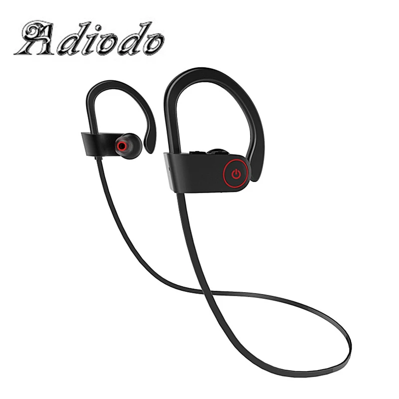 Bluetooth наушники IPX7 Водонепроницаемая гарнитура беспроводные спортивные бас bluetooth
