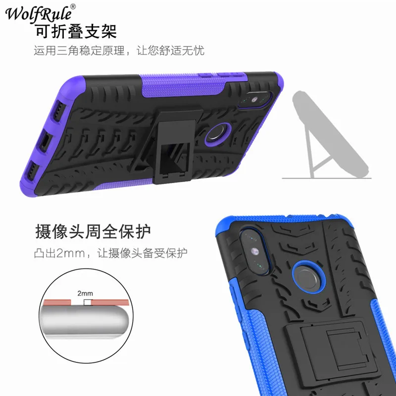 Чехол для Xiaomi Mi Max 3 чехол из ТПУ и поликарбоната защитный бампер телефона Max3 6 9